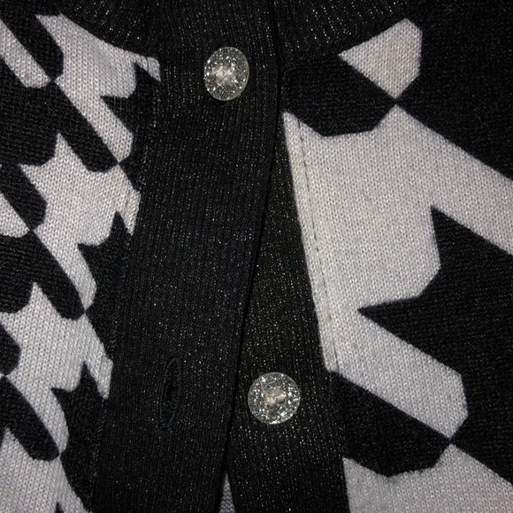 Houndstooth cardigan with matching Mary Jane’s - Picture 3 of 8
